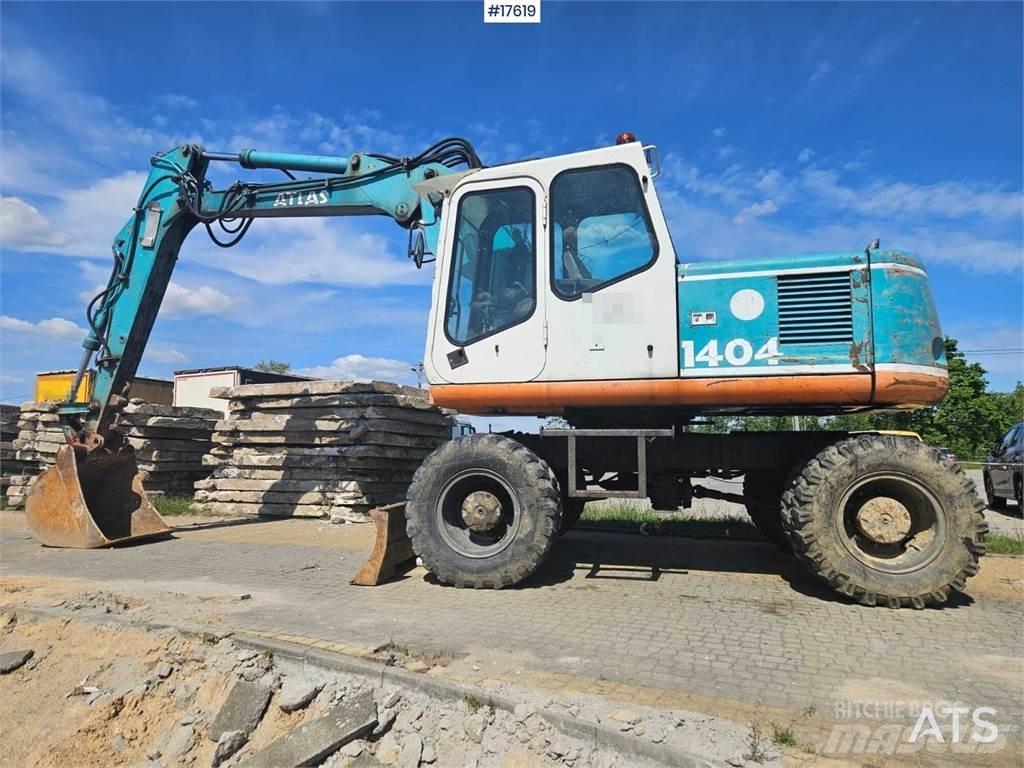 Atlas 1404 轮式挖掘机
