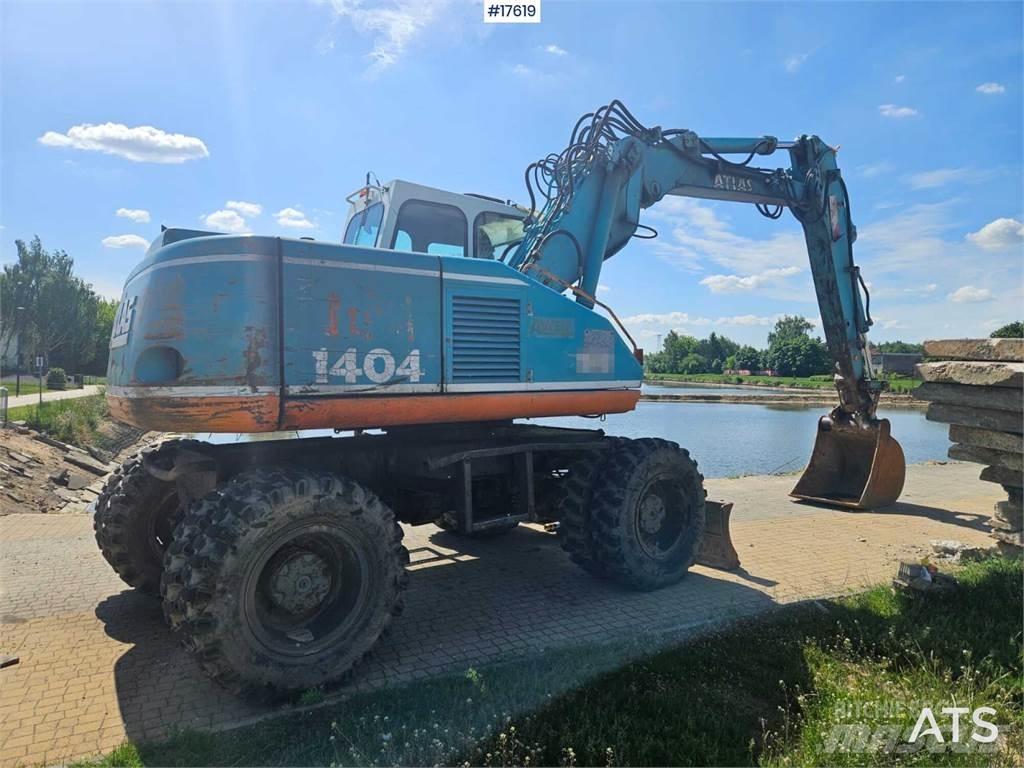 Atlas 1404 轮式挖掘机