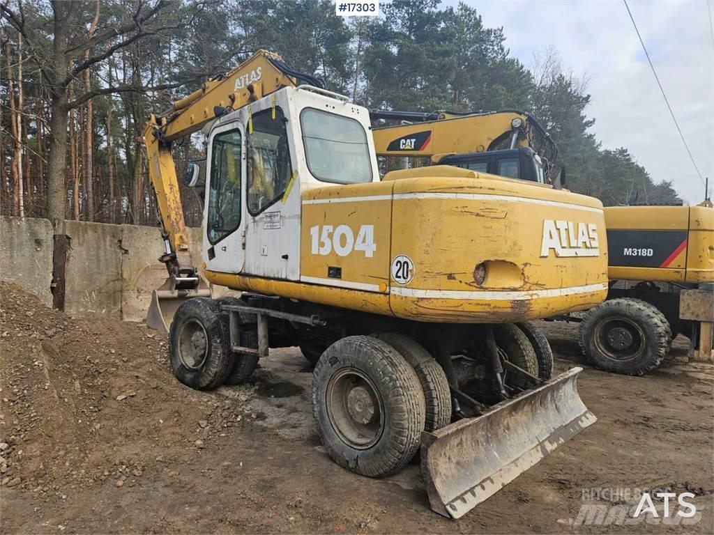 Atlas 1504 轮式挖掘机