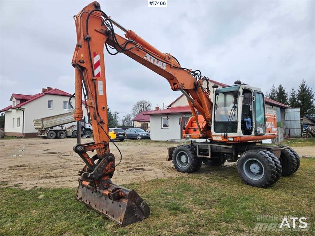 Atlas 1504 轮式挖掘机