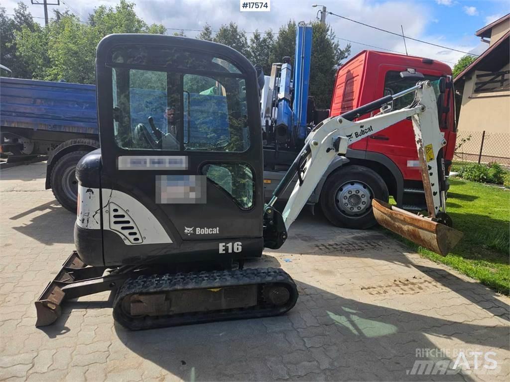 Bobcat E16 小型挖掘机