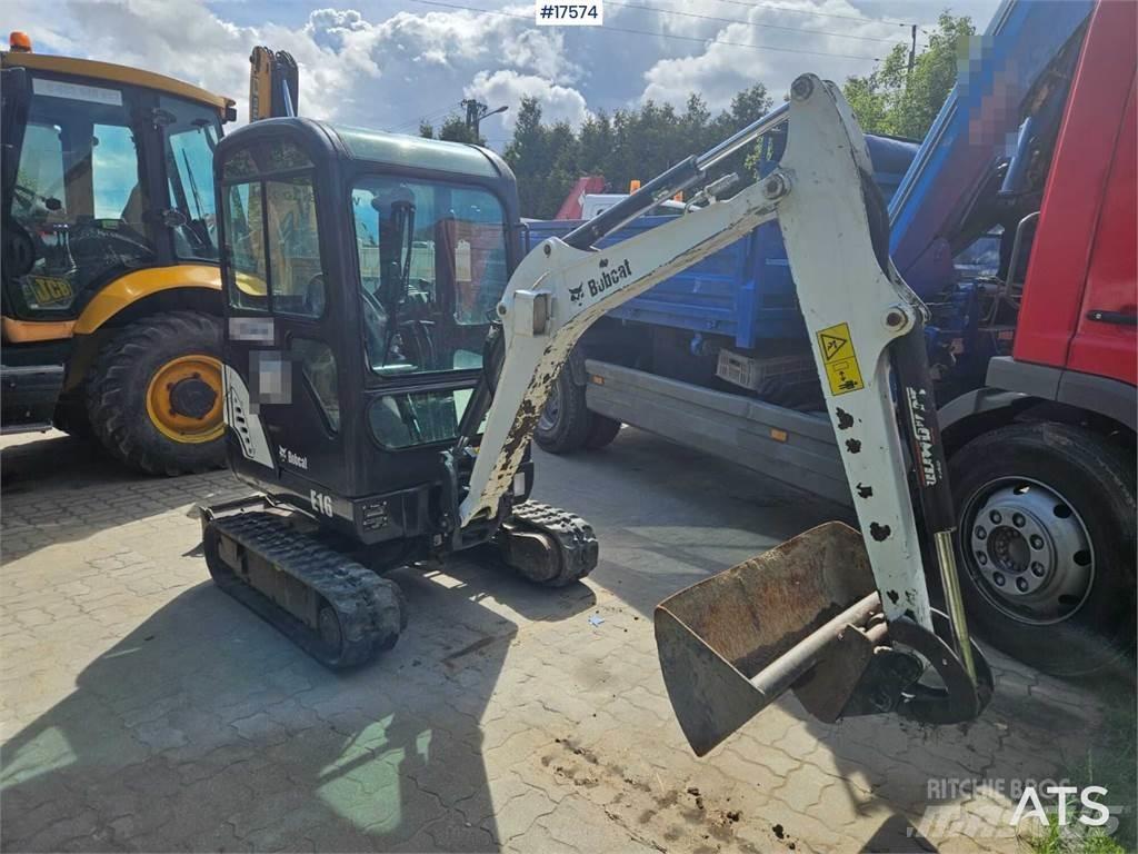 Bobcat E16 小型挖掘机
