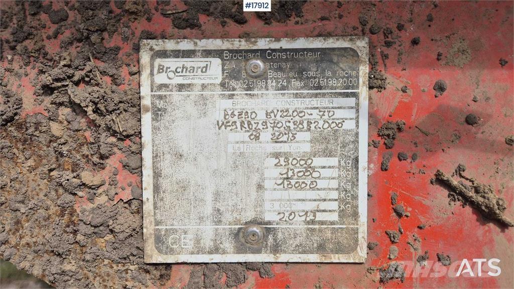 Brochard EV2200-OBS 撒肥机