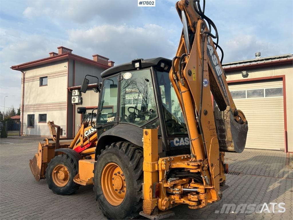 CASE 580T 反铲装载机