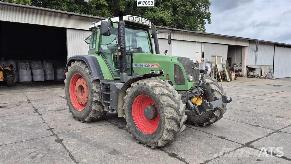 Fendt Vario 820 拖拉机/农用车