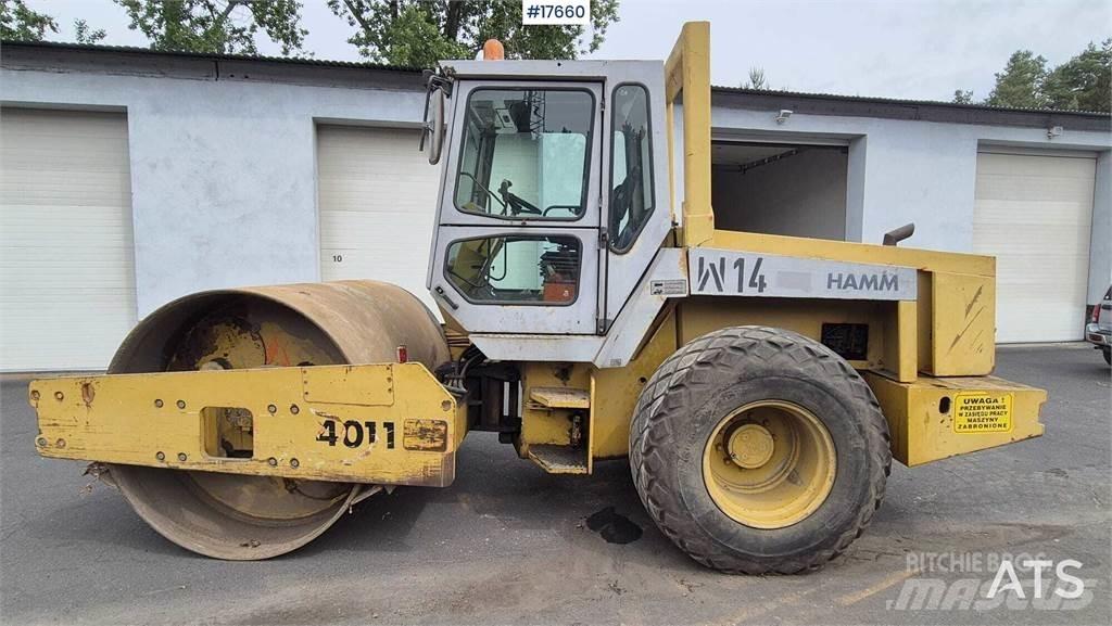 Hamm 4011D 单轮压路机