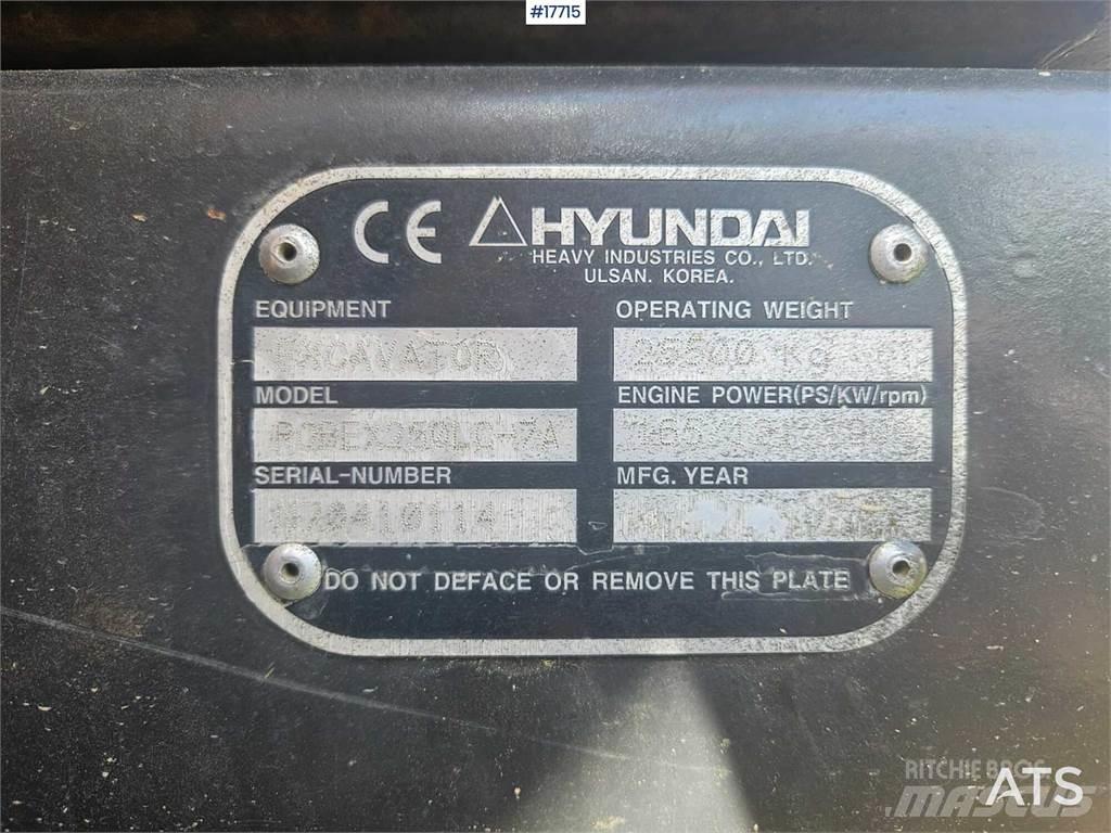 Hyundai 250 LC- 7A 履带挖掘机