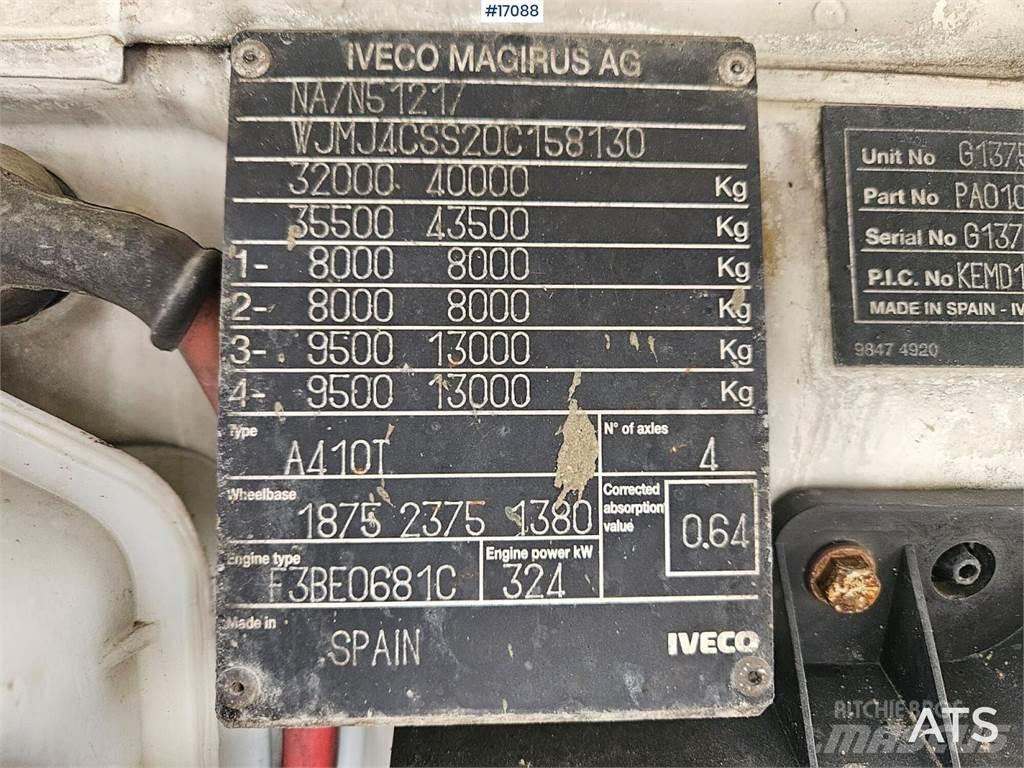 Iveco Trakker A440T 混凝土输送泵|布料机