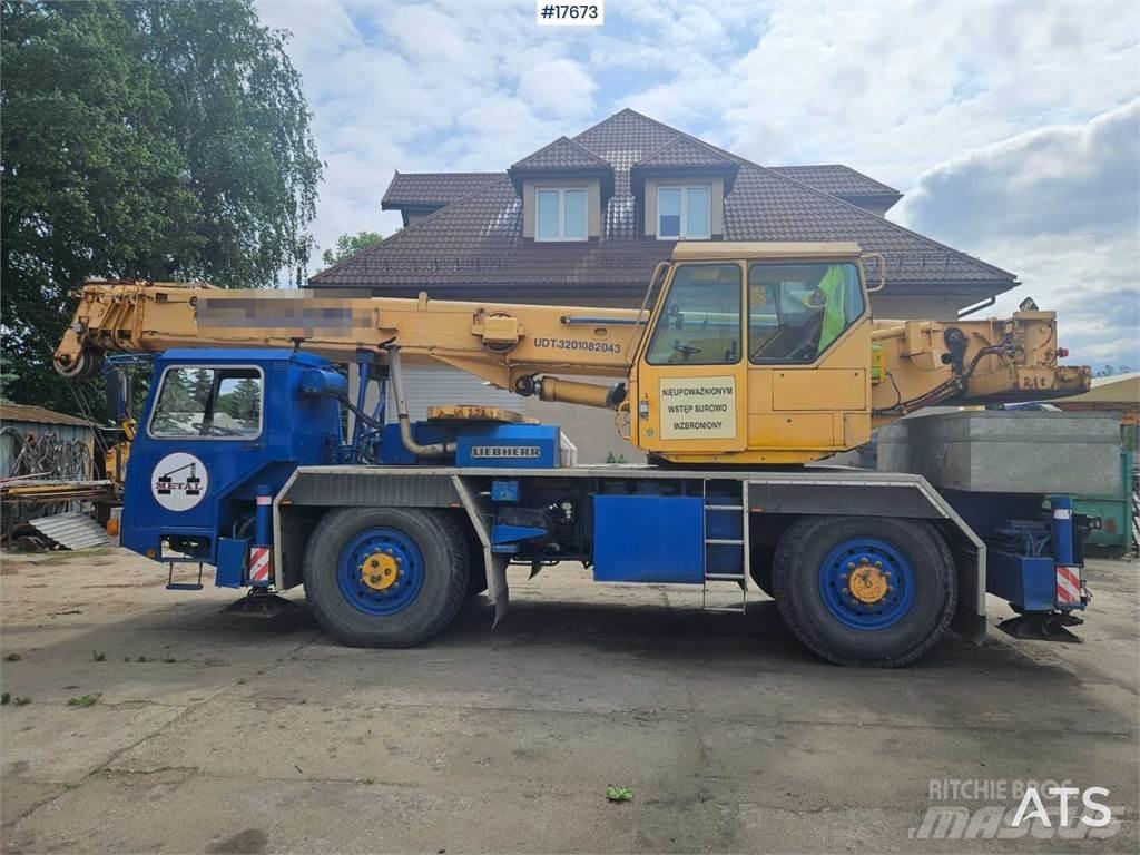 Liebherr LTM 1025 全地面起重机︳移动式起重机