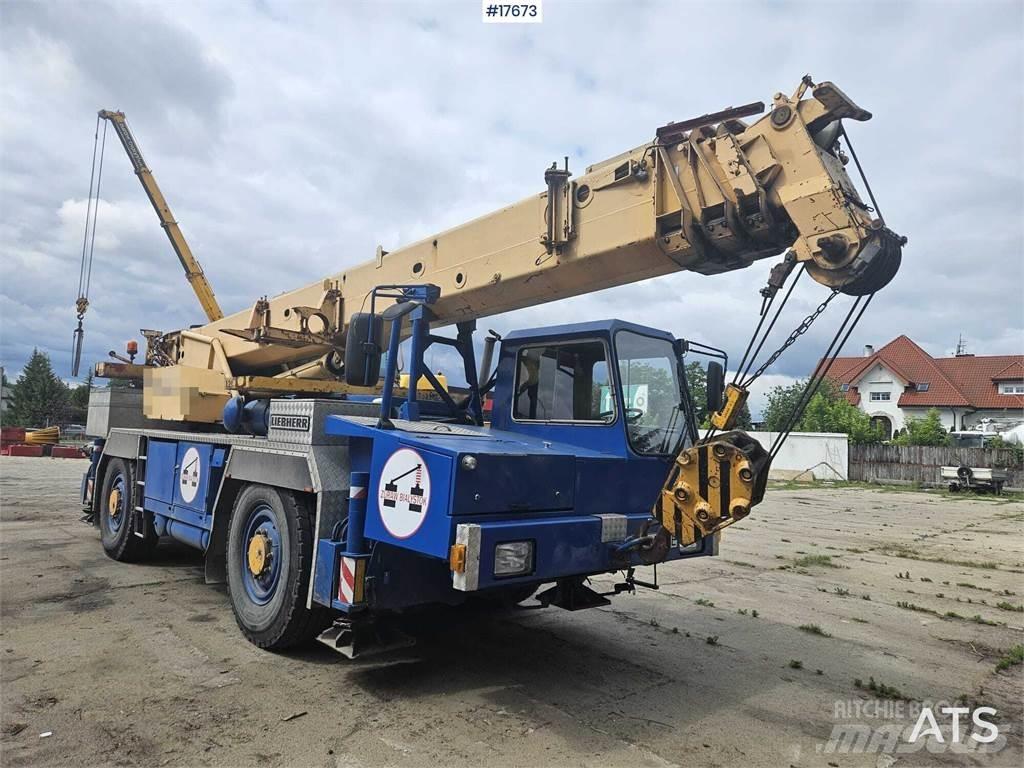 Liebherr LTM 1025 全地面起重机︳移动式起重机