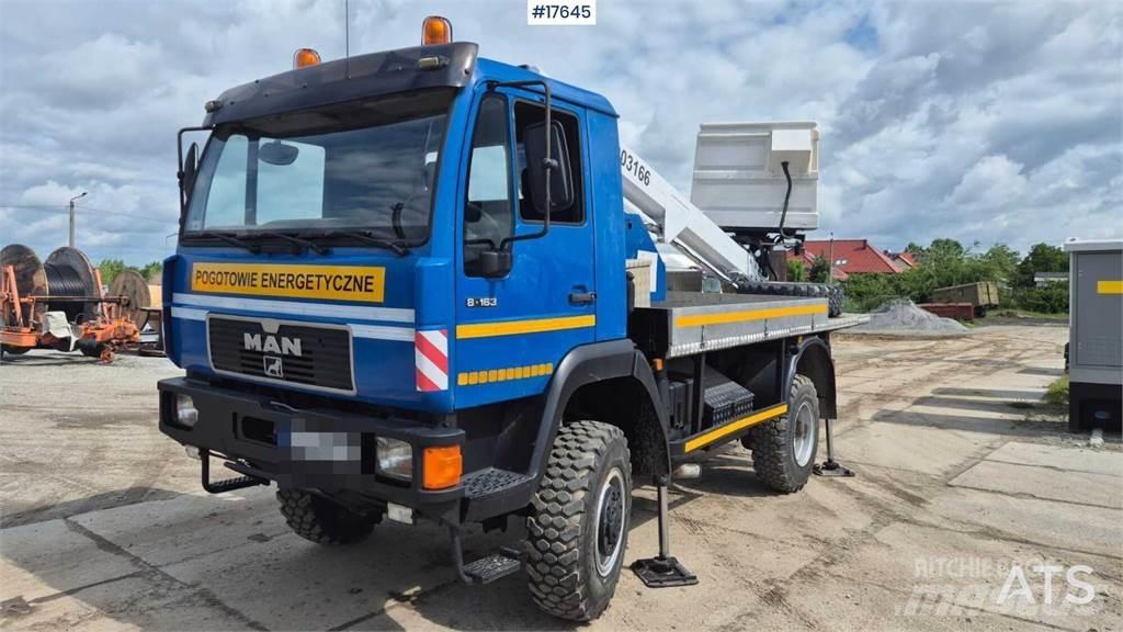 MAN 8.163 起重车