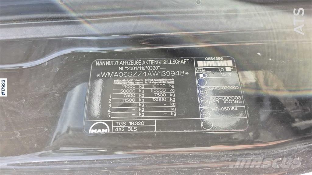 MAN TGS 18.320 牵引车