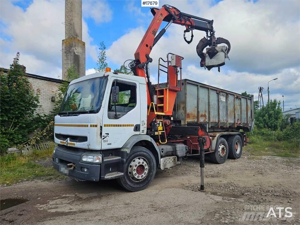 Renault Premium 340 工程吊钩车