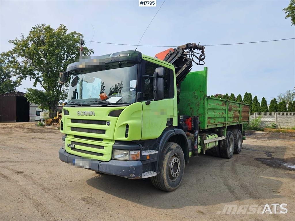 Scania P 340 起重车