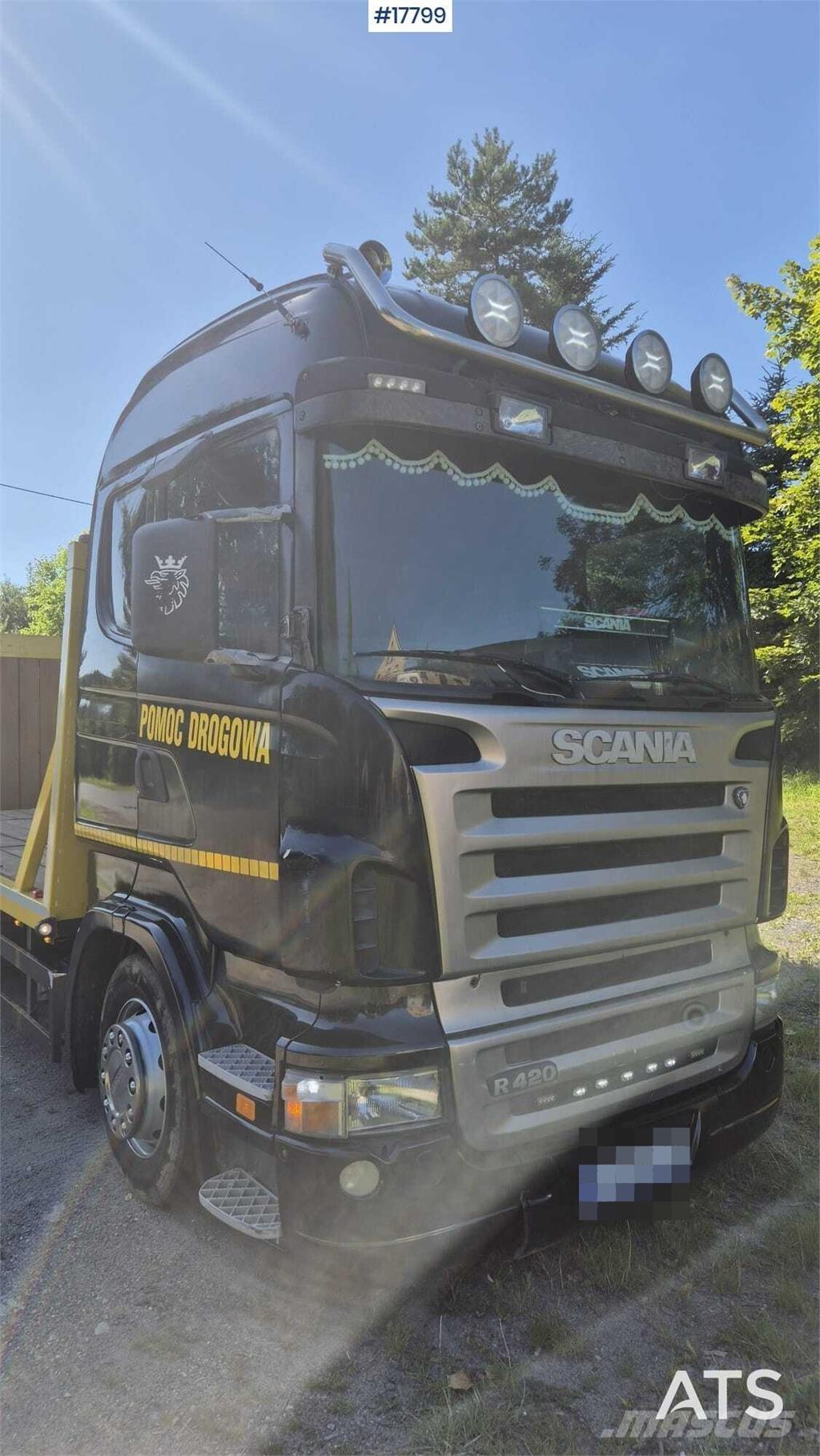 Scania R420 绞盘车