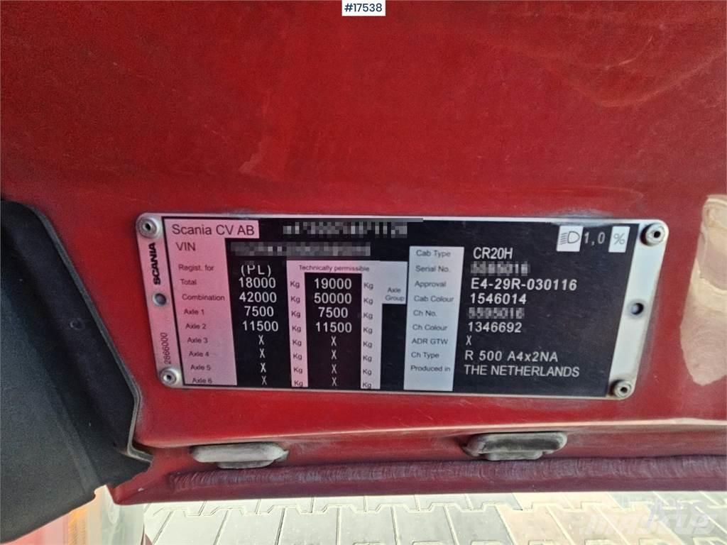 Scania R500 牵引车