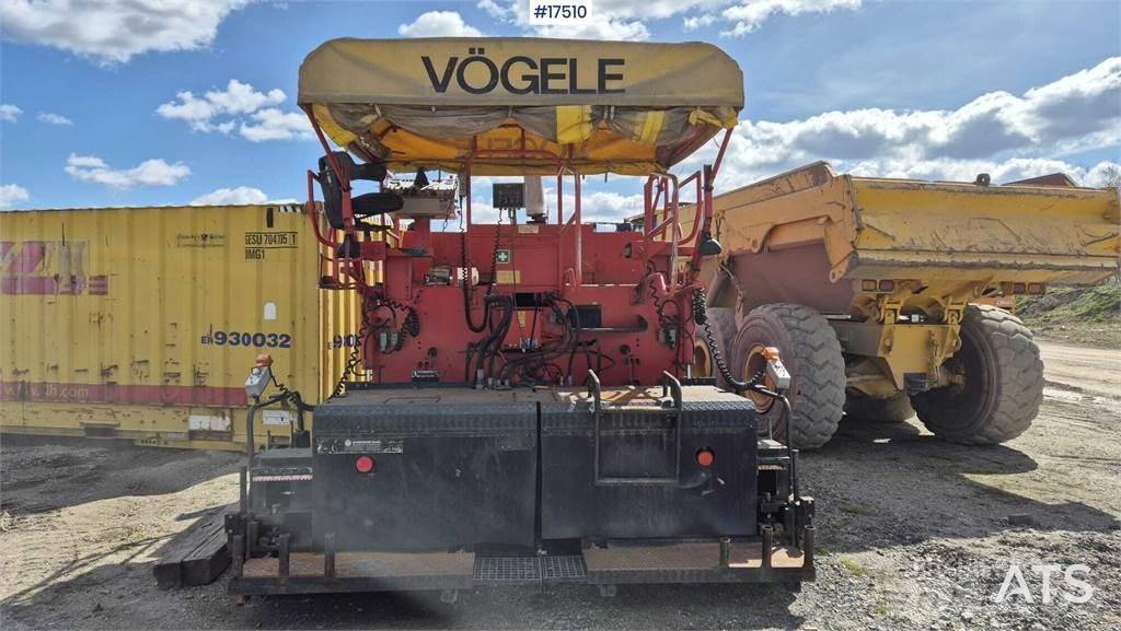 Vögele SUPER 1600 沥青摊铺机