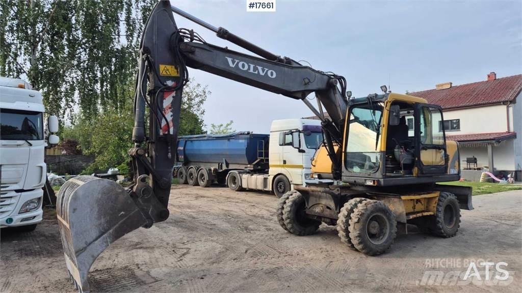 Volvo EW 160B 轮式挖掘机