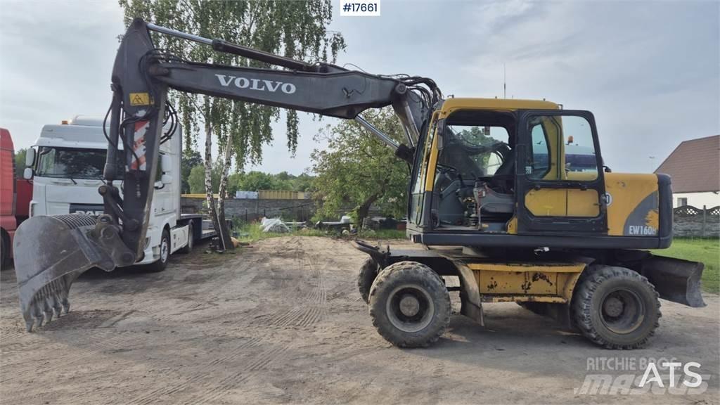 Volvo EW 160B 轮式挖掘机