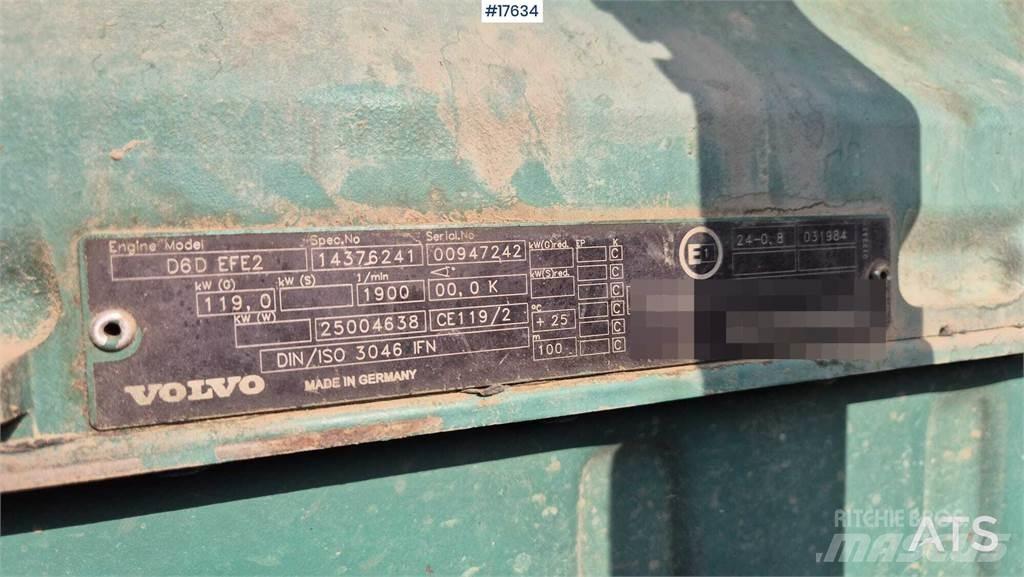Volvo EW 180 B 轮式挖掘机