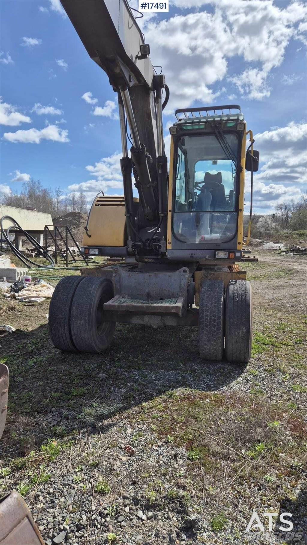 Volvo EW160B 轮式挖掘机