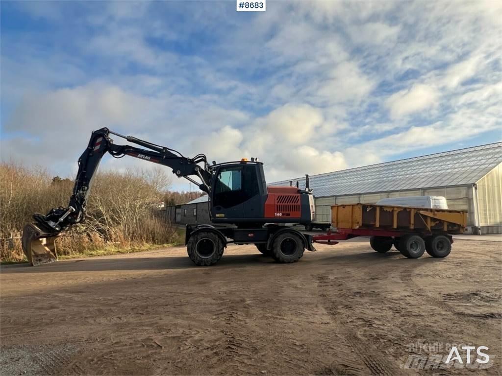 Atlas 160W 轮式挖掘机