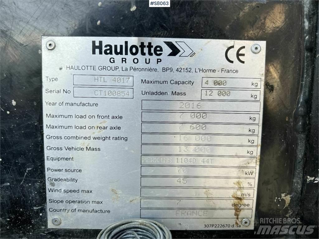 Haulotte HTL4017 伸缩臂叉装车|叉装车