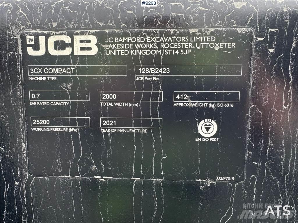 JCB 3CX 10L5WH 反铲装载机