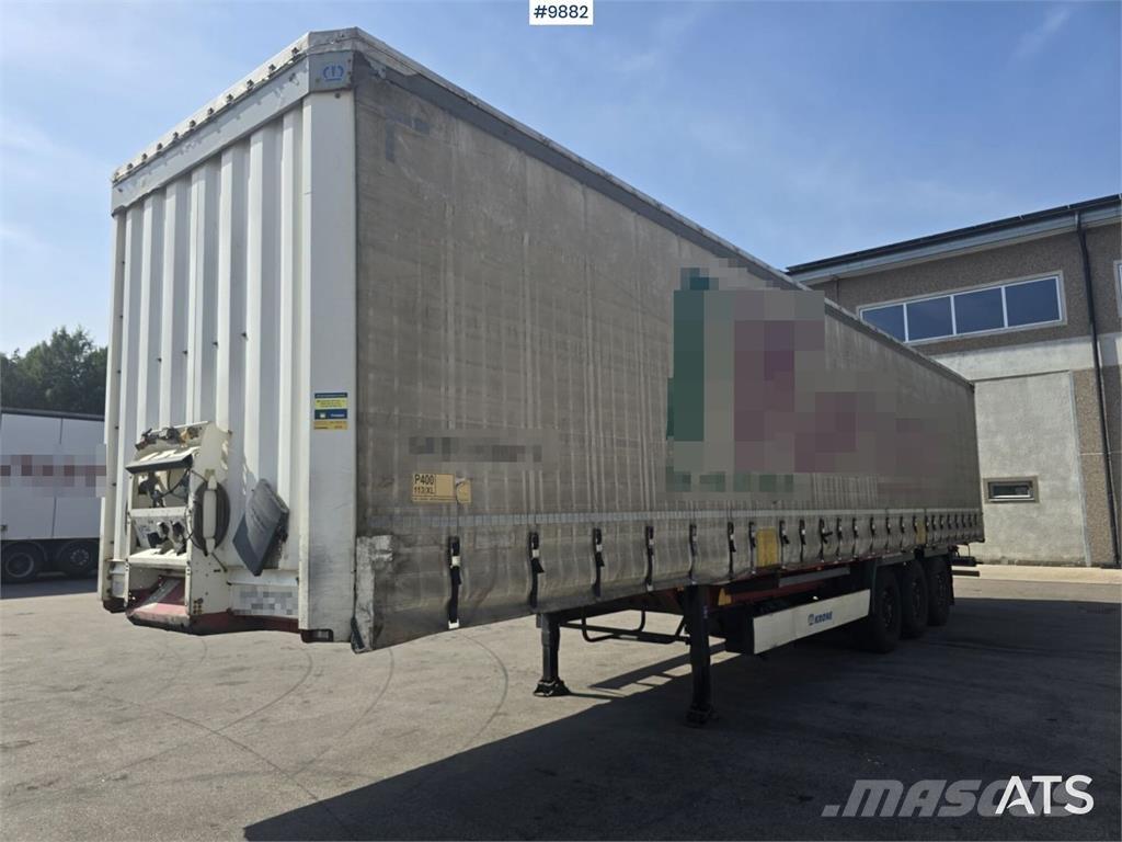 Krone trailer 侧帘半挂车