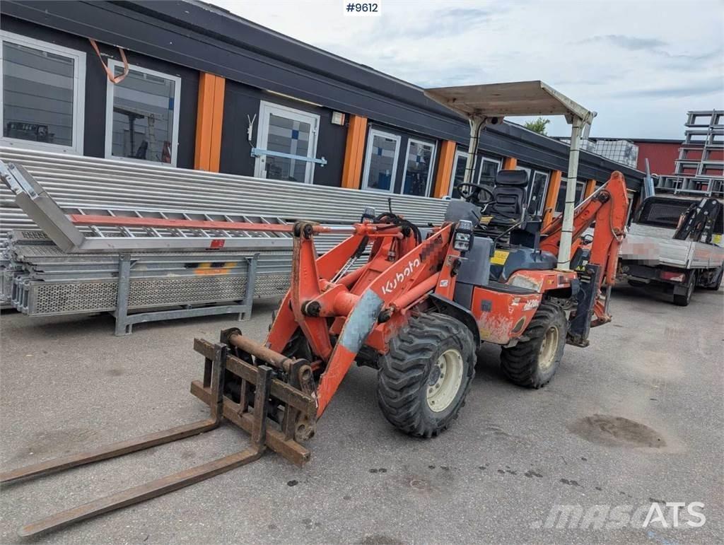 Kubota backhoe loader 反铲装载机