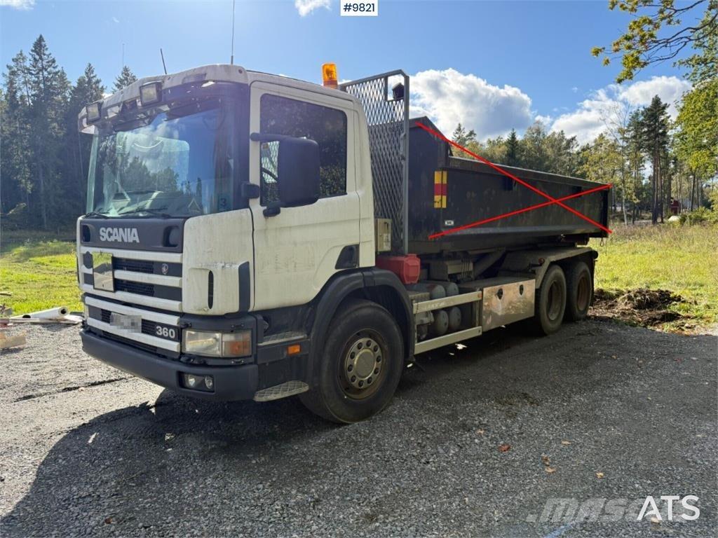Scania P124GB 工程吊钩车
