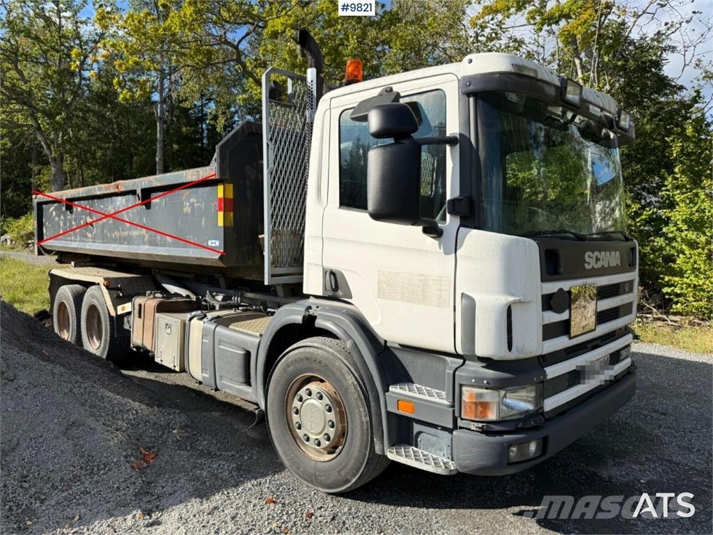 Scania P124GB 工程吊钩车