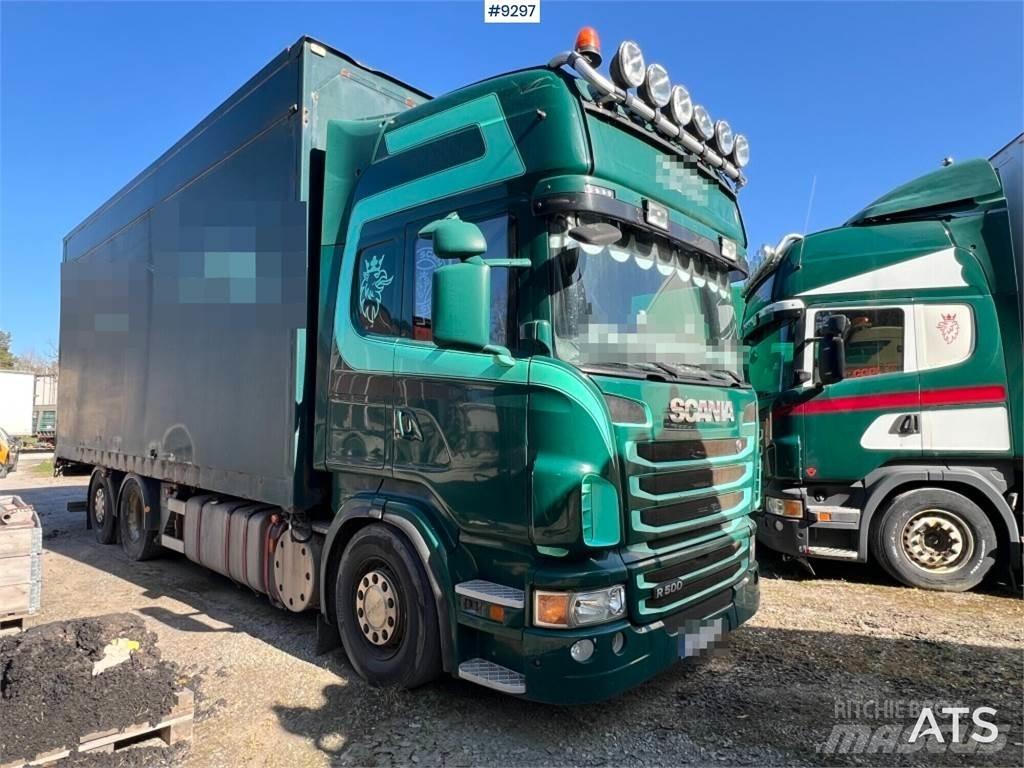 Scania R500LB6X2*4HNB 厢式货车