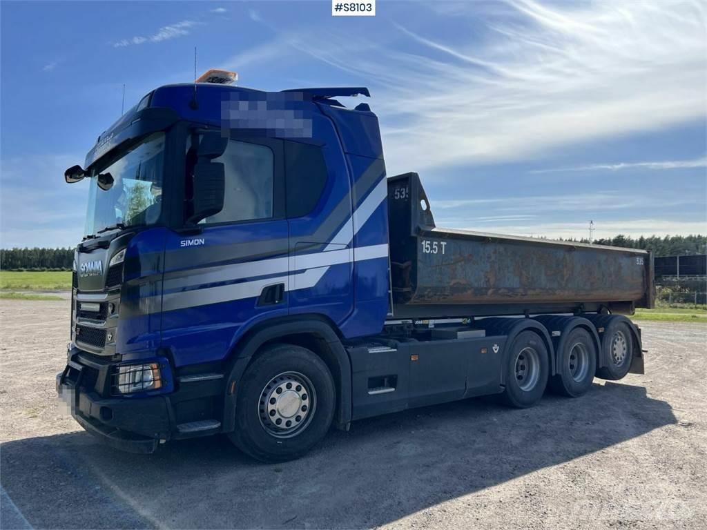Scania R580 工程吊钩车