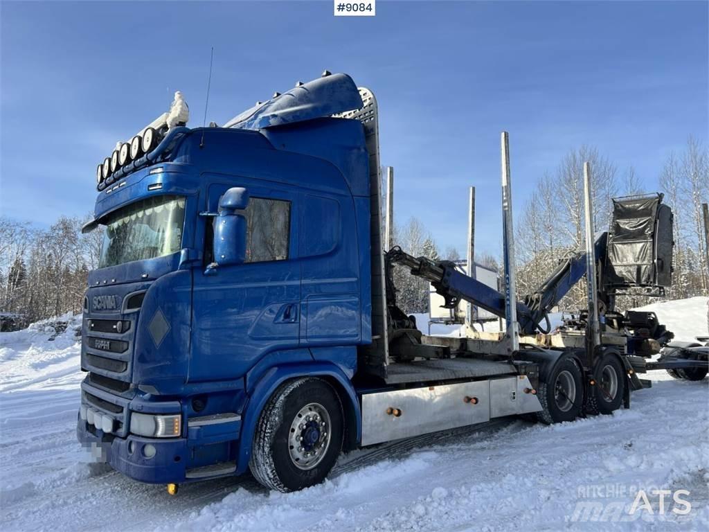 Scania R580 6X4 木材运输车