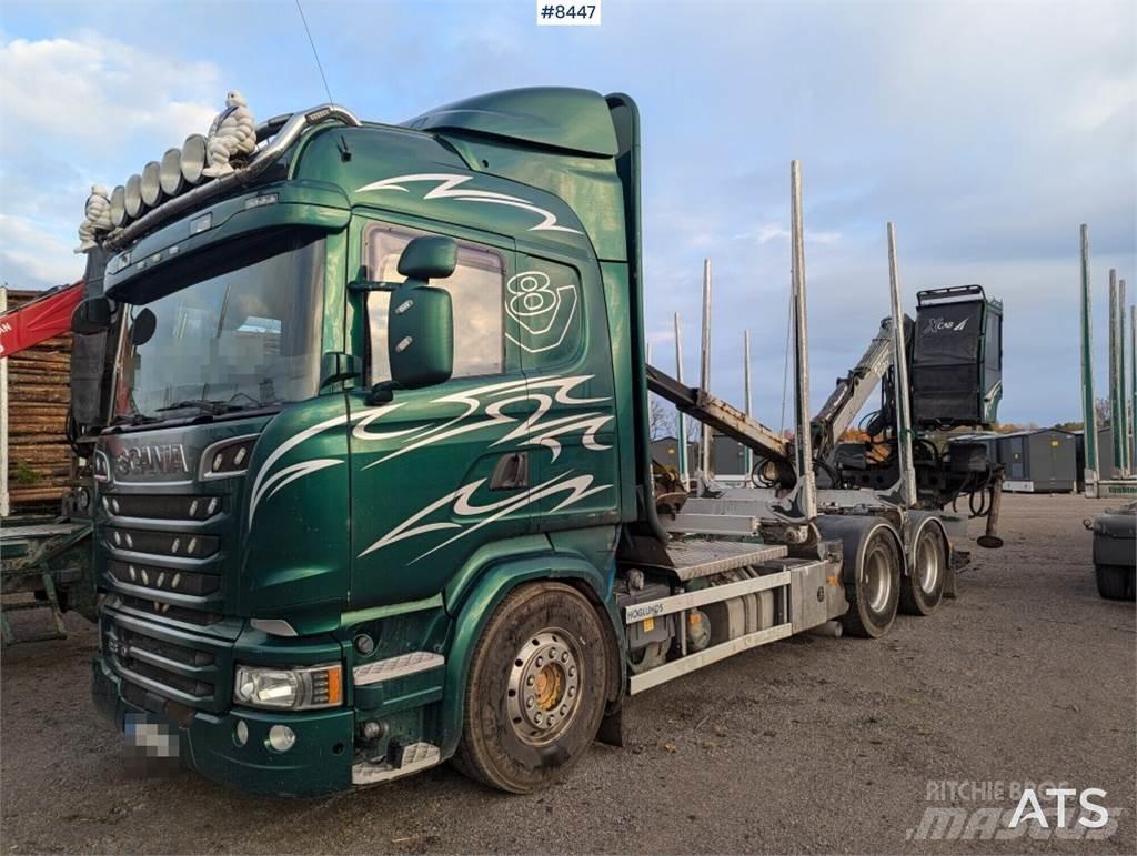 Scania R580LB 6X4 HNB 木材运输车