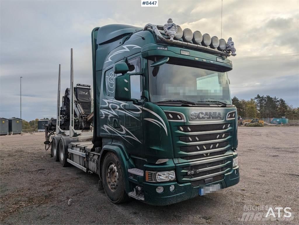 Scania R580LB 6X4 HNB 木材运输车