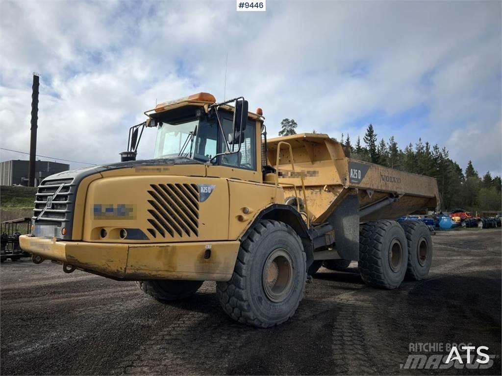 Volvo A25D 铰接式自卸车