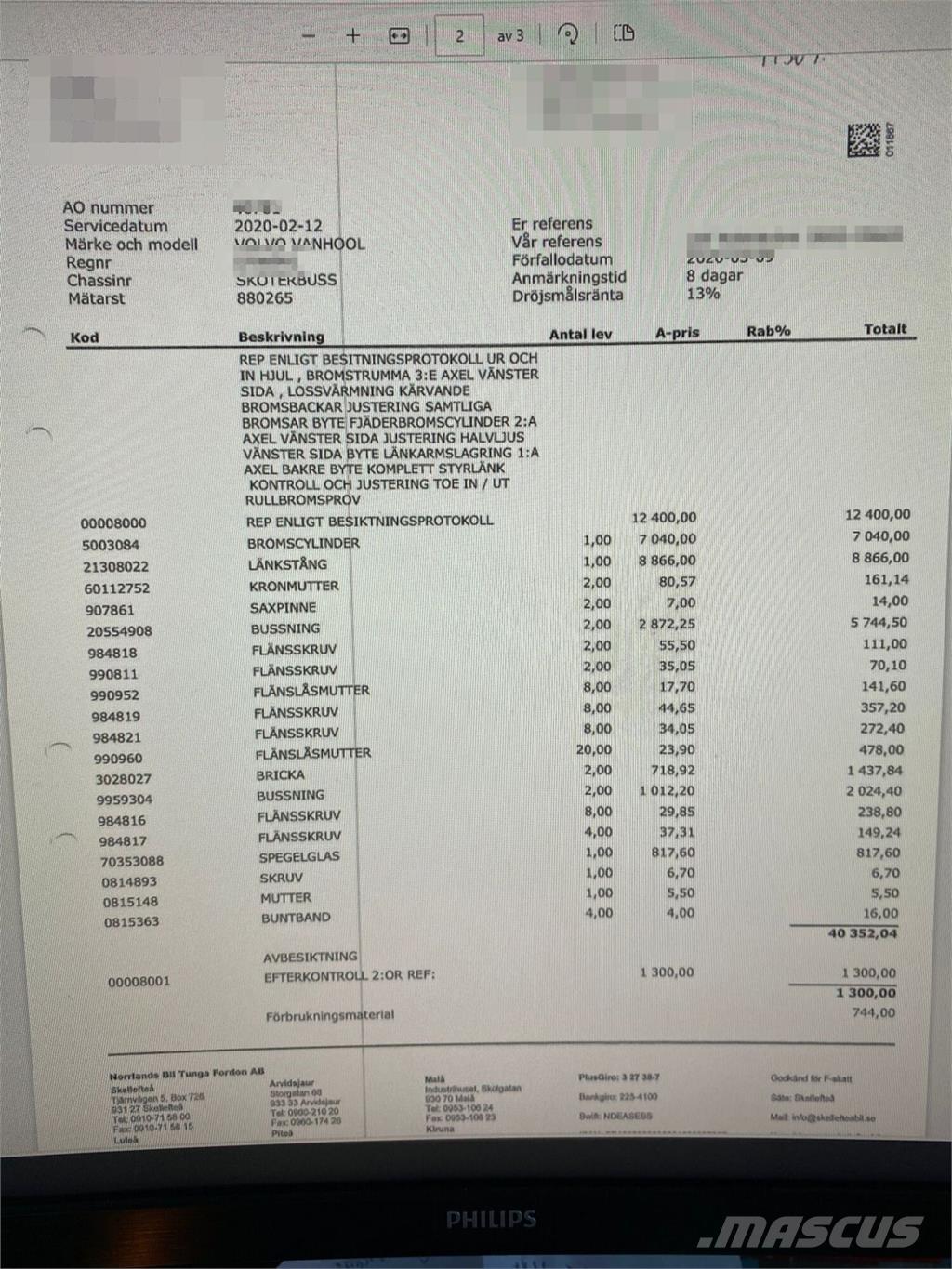 Volvo B10M-70B 其他巴士