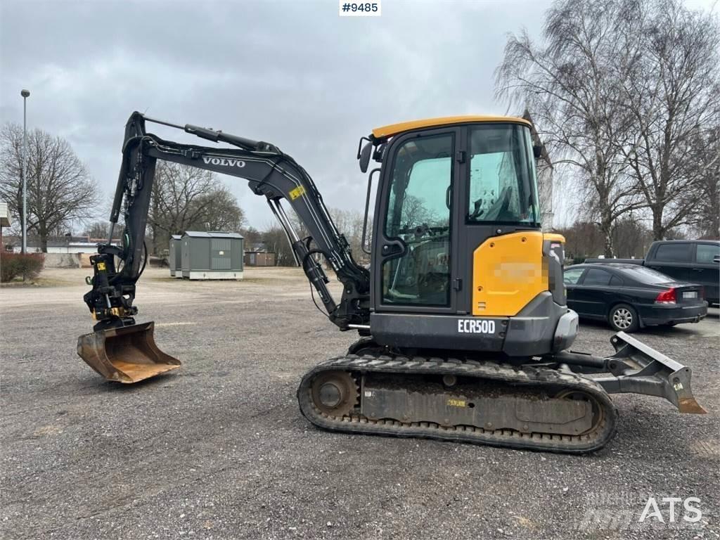 Volvo ECR50D 小型挖掘机