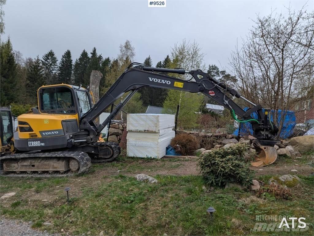 Volvo ECR88D PRO 中型挖掘机