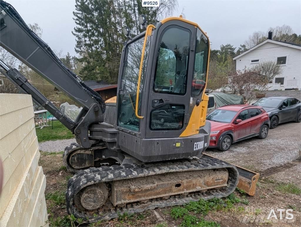 Volvo ECR88D PRO 中型挖掘机