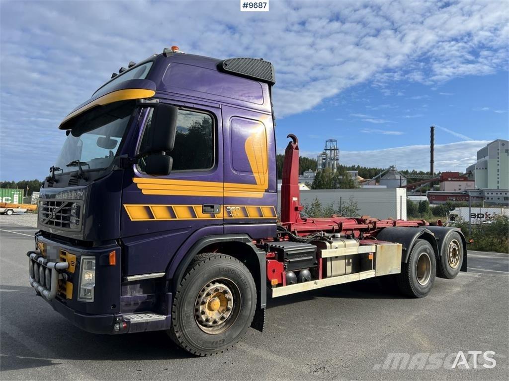 Volvo FM-380 6*2 工程吊钩车