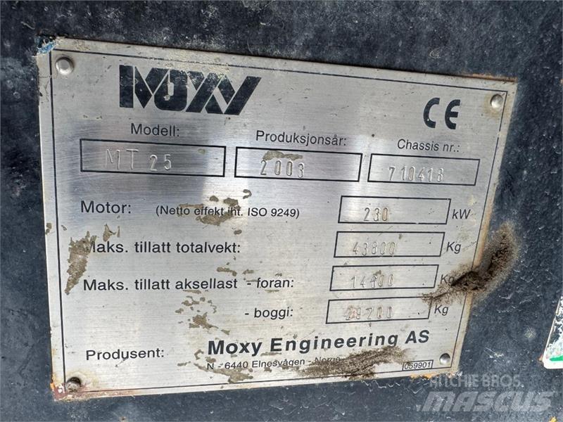 Moxy MT-25 翻斗车\公路型自卸车