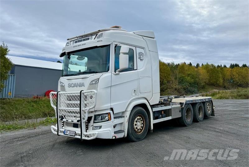 Scania R500 工程吊钩车