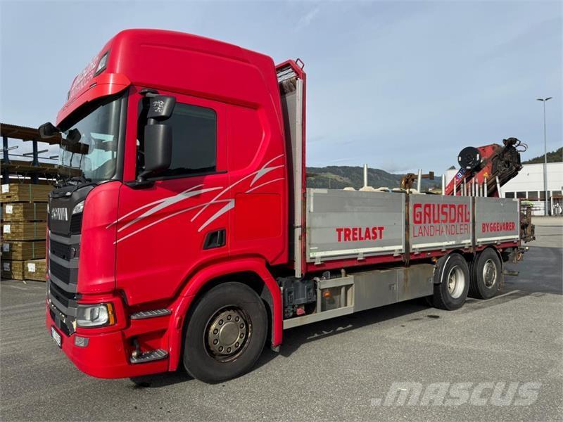Scania R500 起重车