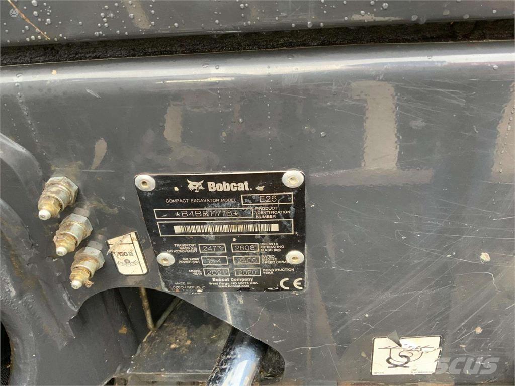 Bobcat E26 小型挖掘机