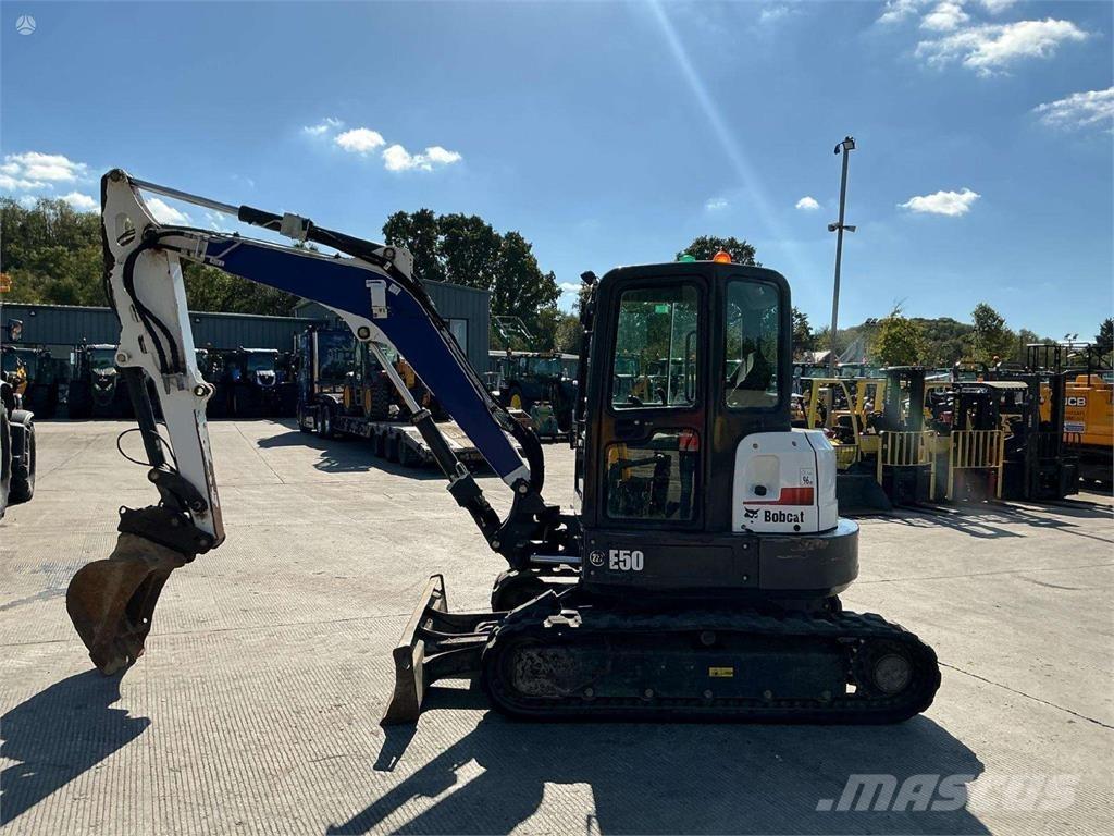 Bobcat E50 履带挖掘机