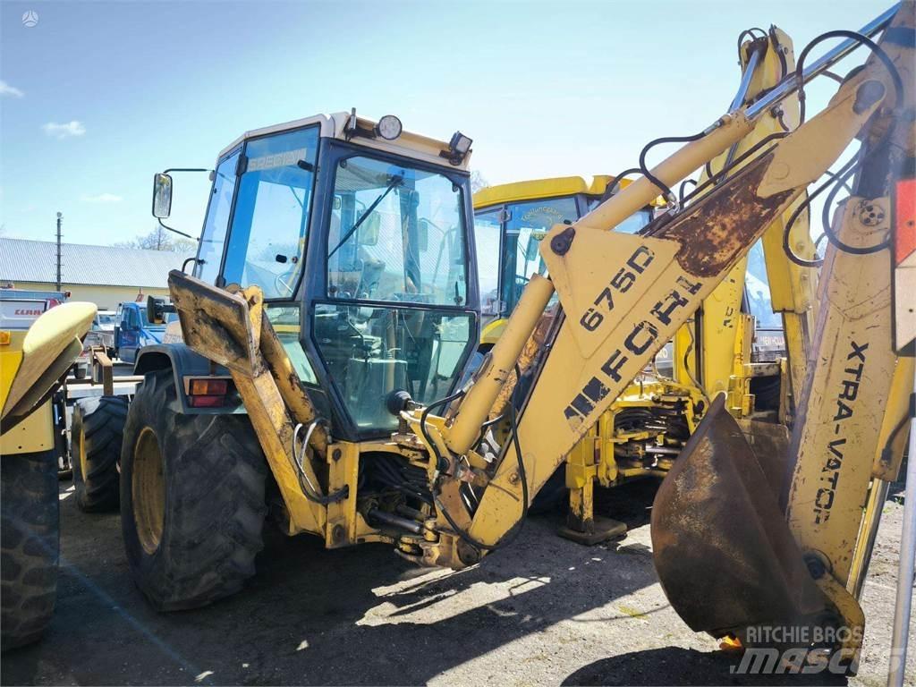 Ford 675d 前装载和挖掘机