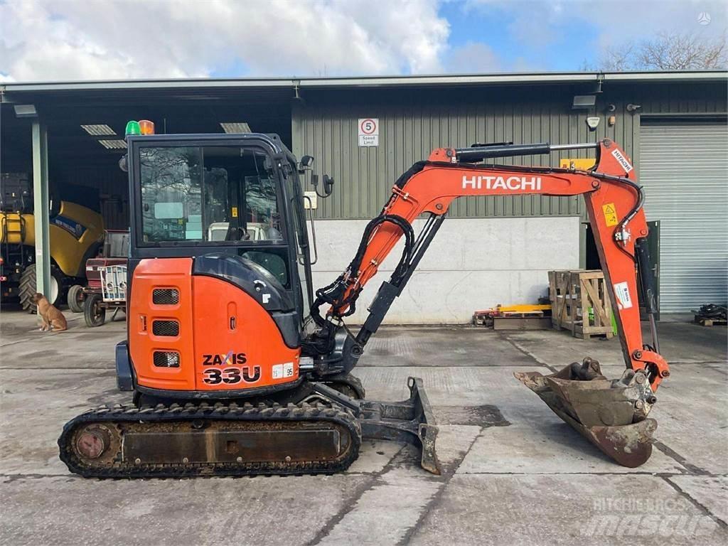 Hitachi Zaxis 33U 履带挖掘机